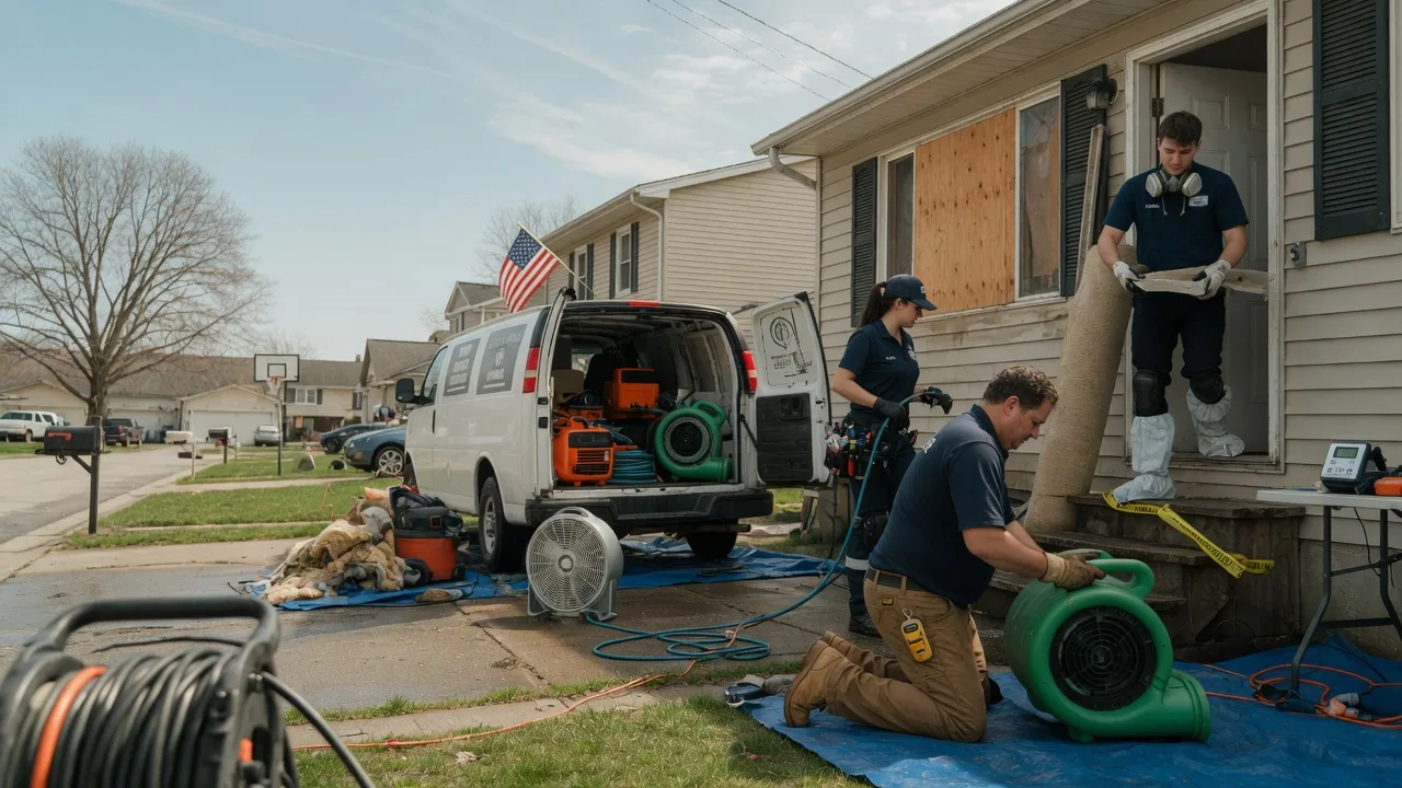 Water Damage Restoration in Germanton, NC near me
